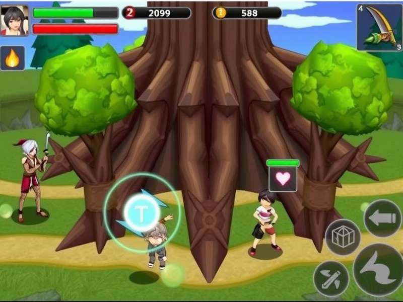 Divine Blade Quest Gameplay Screenshot